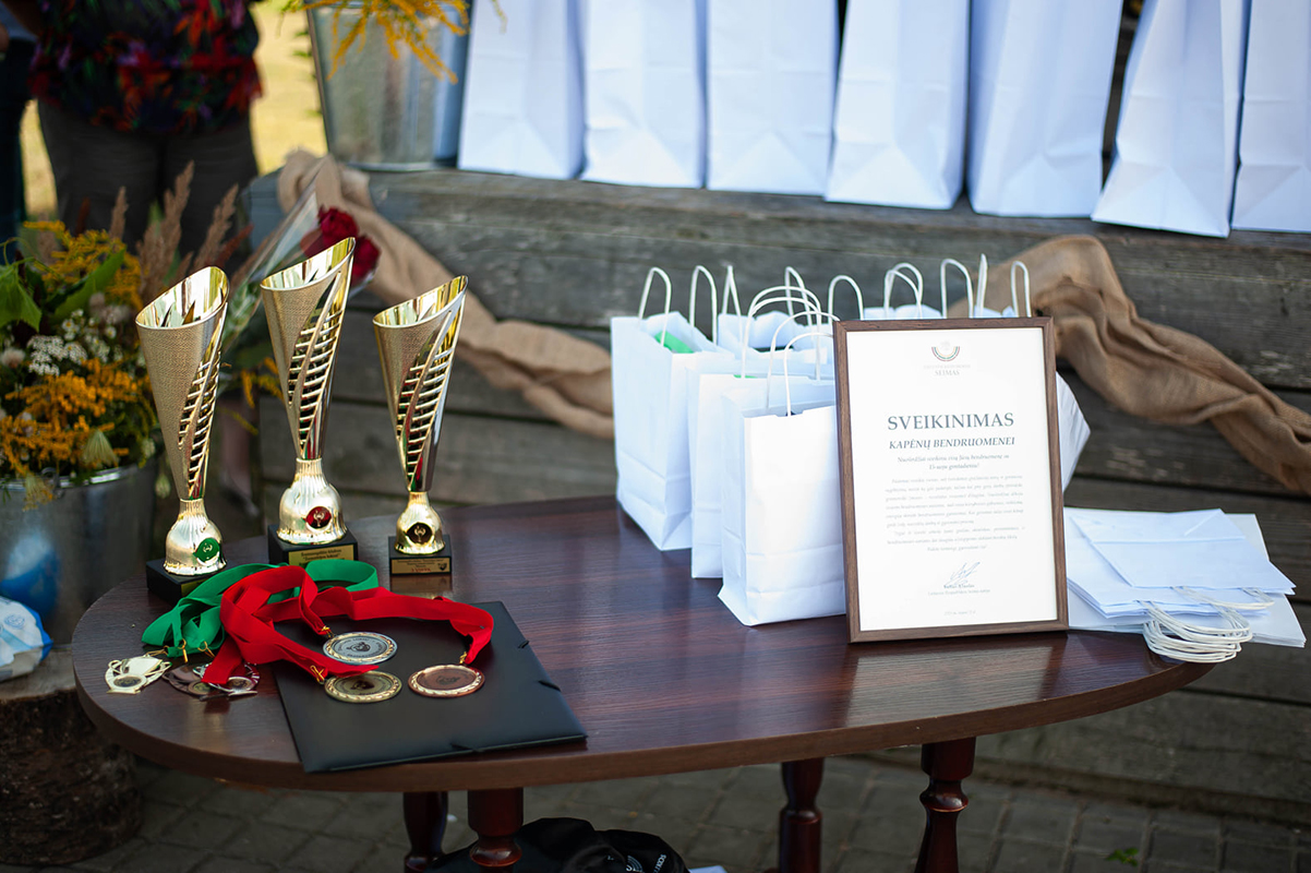 Kapėnų šventė - apdovanojimai